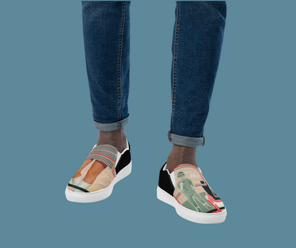 Men’s slip-on canvas shoes