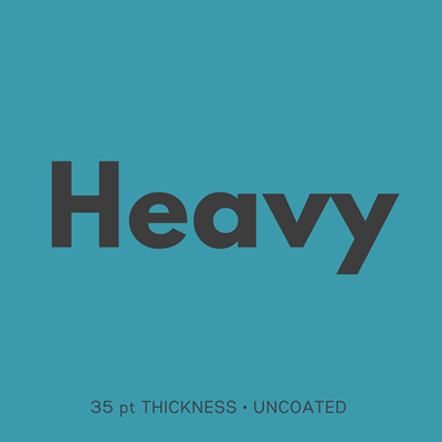Heavy (35 pt) 5x5 Square Cards